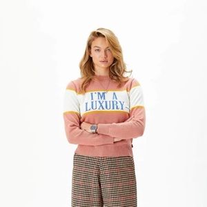 ROWING BLAZERS “I’m a Luxury” SWEATER SIZE M